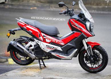 WMOTO XTREME 150 Skuter Baru FOC 5 TAHUN WARRANTY