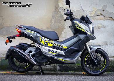 WMOTO XTREME 150 Skuter Baru FOC 5 TAHUN WARRANTY