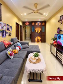 Sg Puyu Taman Sri Penang renovated 1 storey terrace good maintained
