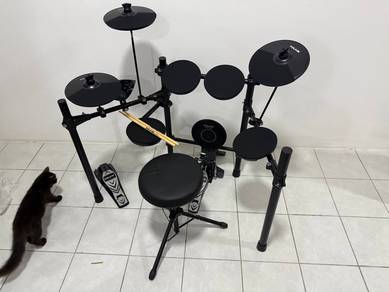 NUX DM-1X E-Drum Kit Like New+Stool+Box +Headphone