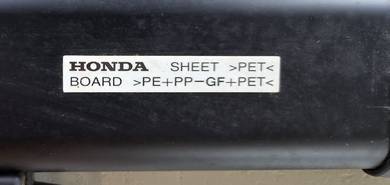 Honda CRV Gen-3 rear luggage cover