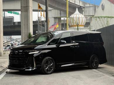 Black Interor 2024 Toyota VELLFIRE 2.4 Z PREMIER