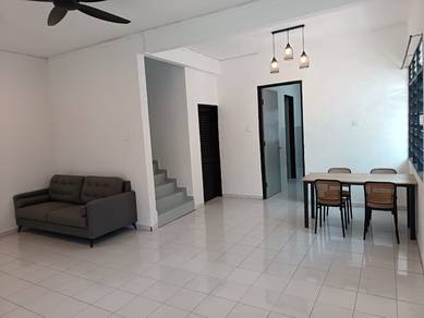 Sungia Puyu Tingkat Meranto 2storey Terrace End Lot Furnished For RENT