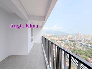 Central Residence in Jelutong area 1232sqft Cityview 2 car park