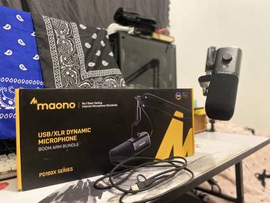 mic maono pd100x pemakaian 1-2 bulan