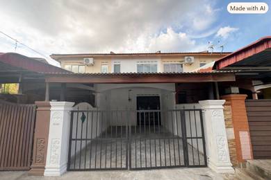 Rumah Teres 2 Tingkat Low Medium Cost di Taman Kota Masai