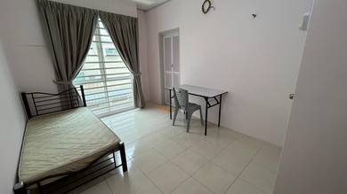 Middle Room with Attached Sharing Toilet (Gated & Guarded)