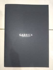 ​Authentic Garrick Watchmakers Luxury Watch Book