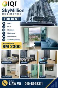 Skymillion Residence I Fully Furnished I 3R2B I Penampang For Rent
