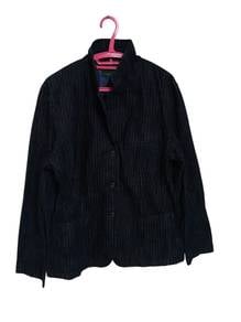 124.lauren Jeans Co. Ralph Lauren Pinstripe Denim