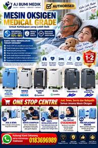 Mesin Oksigen Philips EverFlo 5L | Peringat