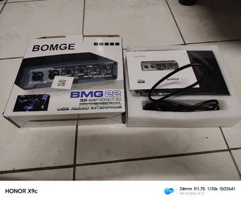 BMG22 Audio interface bomge