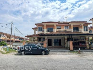 Freehold Corner Lot 0.7km ke SMK Clifford, Taman Teratai
