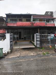 2 storey , taman sri gombak .
