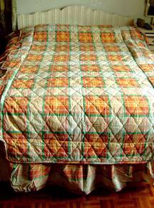 Single Quilted Bedspread from Korea -Reduced Price