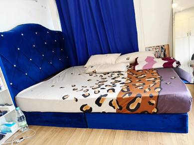 Katil Queen with bed frame