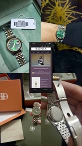 Bonia Divina Stainless Steel (Gold-Green)