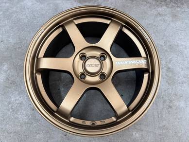 Rim baru 16x7jj volk rays te37 myvi city vios alza