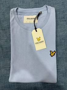 Lyle & Scott Organic with tag (T- Shirt - Light Bl