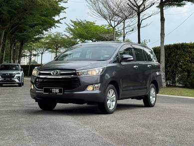 2018 Toyota INNOVA 2.0 G Low Mileage 44k km only