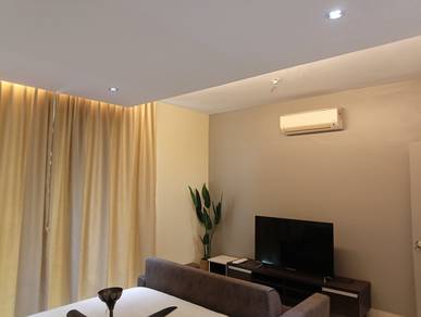 Bayu Sentul Condo, fully furnished with tasteful, modern decor, 1363Sf