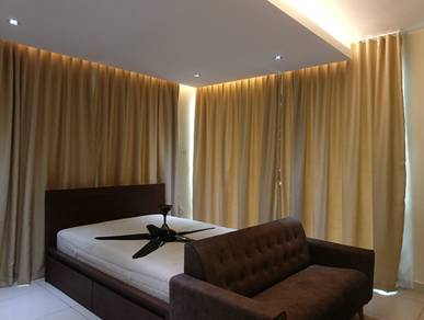 Bayu Sentul Condo, fully furnished with tasteful, modern decor, 1363Sf