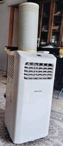 Aircond Portable Hisense Non Inverter 1.0hp