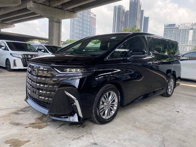 2025 Toyota Alphard Z NEW CAR 69-Km HUD Moonroof