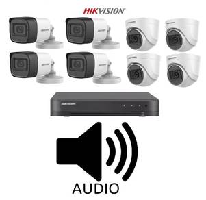 8 channel CCTV camera, Alarm, Door Access etc