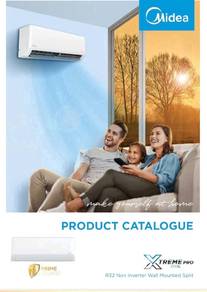 Midea 2.0hp R32 Air-cond +install