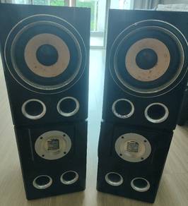 Speaker with Woofer 4pcs