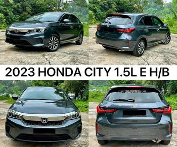 2023 Honda CITY 1.5 HATCHBACK E (A)
