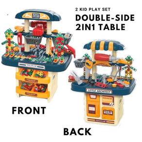 3D Stem Building Electric Drill Table Toy Set