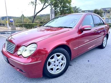 2002 Mercedes Benz C-CLASS 2.0 200 K ELEGANCE