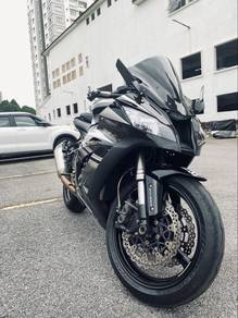 KAWASAKI ZX-10R🔥🏍️Barubattery.break,mobil,tyre,tax📝