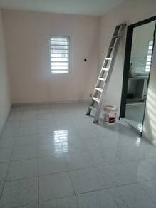1storey end lot house Tmn Senangin