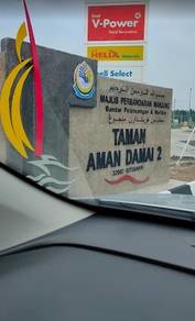 Rumah teres lot tengah Taman Aman Damai 2 untuk disewakan Nov 2026