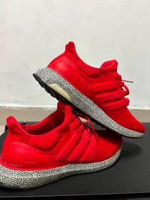 Adidas Ultraboost Red Sneakers (Like New!)