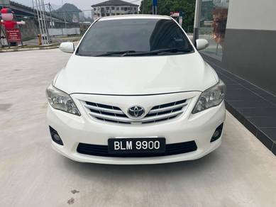 2012 Toyota COROLLA 1.6 ALTIS E MY08 E140