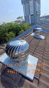 Stainless Steel Turbine Ventilator SUNGAI PELEK