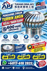 Stainless Steel Turbine Ventilator TANJONG KARANG