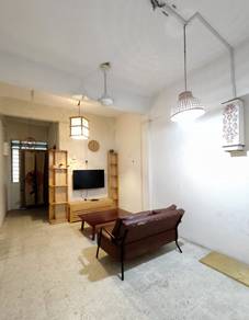 Ground Floor, End lot, Flat Sri Lempah, Taman Desa For Sale
