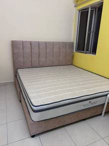 Naturest King Size Bed Frame with Mattress