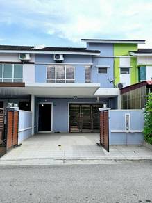 FURNISHED🔥FREEHOLD FACING OPEN 22X70 2Storey Forest Heights Senawang