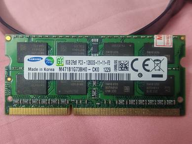 Laptop Ram 8GB DDR3 1600mhz