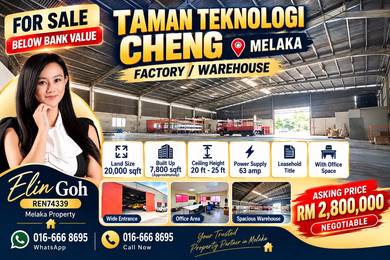 Warehouse-/-Factory-for-sale-Cheng-Melaka