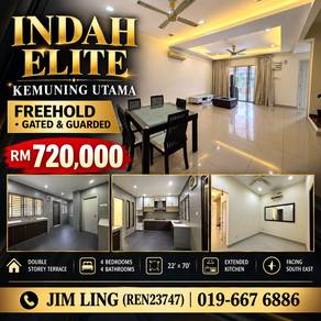 [Fully Renovated] 2 storey Indah Elite, Kemuning Utama, 22x70
