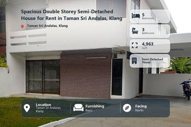 Semi-Detached-House-for-rent-Klang-Selangor