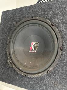 kicker car subwoofer ( beli test sendiri)