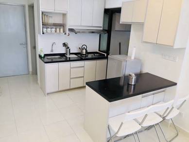 TERMURAH!! RENOVATED & FULLY FURNISH Pangsapuri Suria Ixora Setia Alam